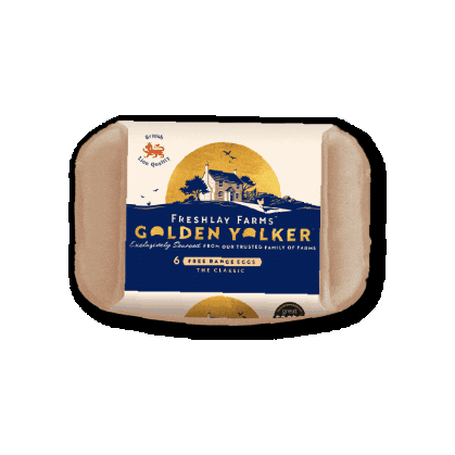 Freshlay Farms Golden Yolker Sticker