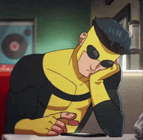 Reaction Meme Sigh GIF