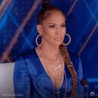 stunned jennifer lopez GIF by NBC World Of Dance