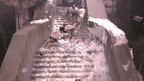 Slippery Slope Slip And Slide GIF by Old Spice