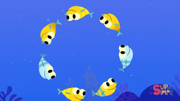 ocean swimming GIF by Super Simple