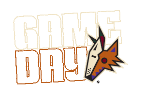 Game Day Kachina Sticker by Arizona Coyotes