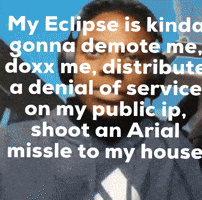 My Eclipse Is Kinda Gonna Demote Me GIF