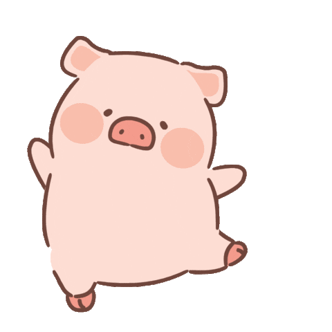 Piggy Sticker