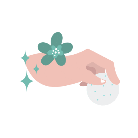Skincare Hand Sticker by thepurestsolutions