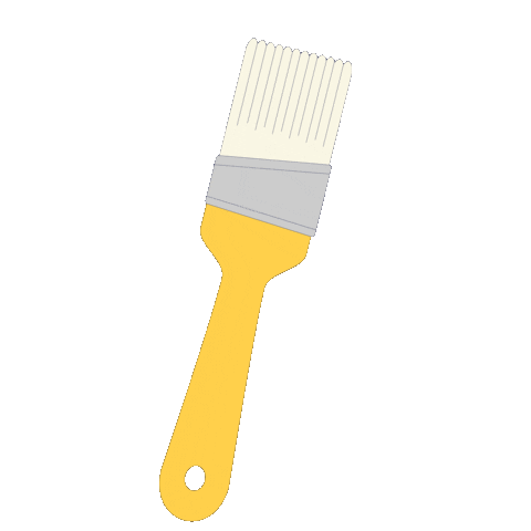 Paint Brush Sticker by gowithgush