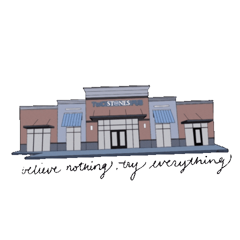 Two Stones Pub Sticker