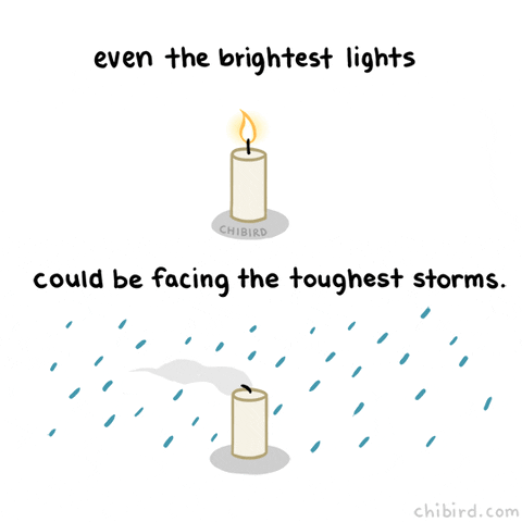 mental health illustration GIF by Chibird