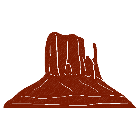 Monument Valley Utah Sticker by Utah'sCanyonCountry