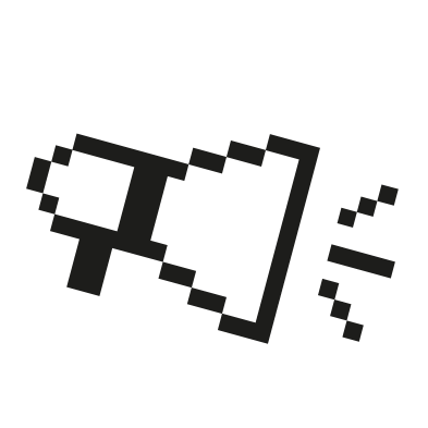 Pixel Scream Sticker