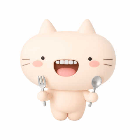 Cat Eat GIF by cjcheiljedang
