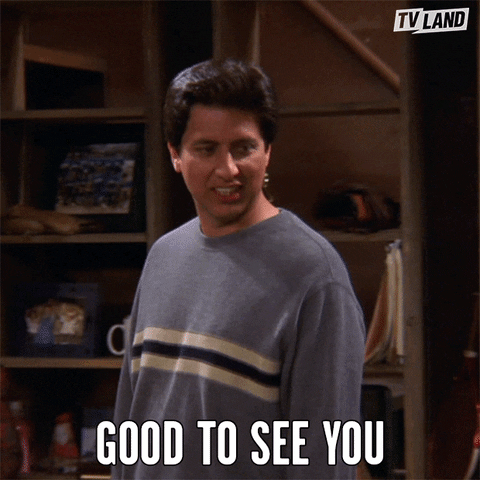 Nice To See You Everybody Loves Raymond GIF by TV Land
