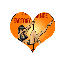 POLE DANCE FACTORY Sticker