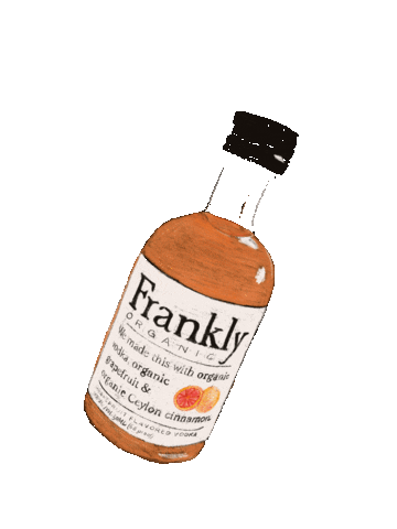 Frankly Organic Vodka Sticker