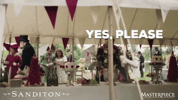 Treat Yourself Yes Please GIF by MASTERPIECE | PBS