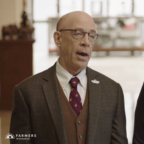 Confused Jk Simmons GIF by Farmers Insurance ®