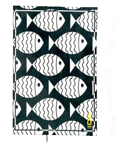 One Zipper Sticker