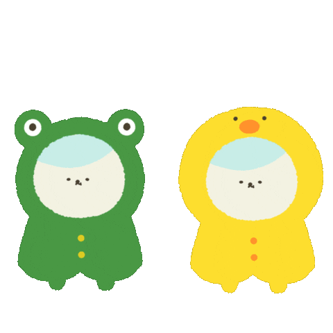 Rain Bichon Sticker
