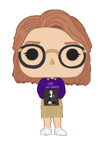 College Go Dukes Sticker by James Madison University