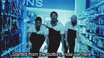 stoned started from the bottom GIF