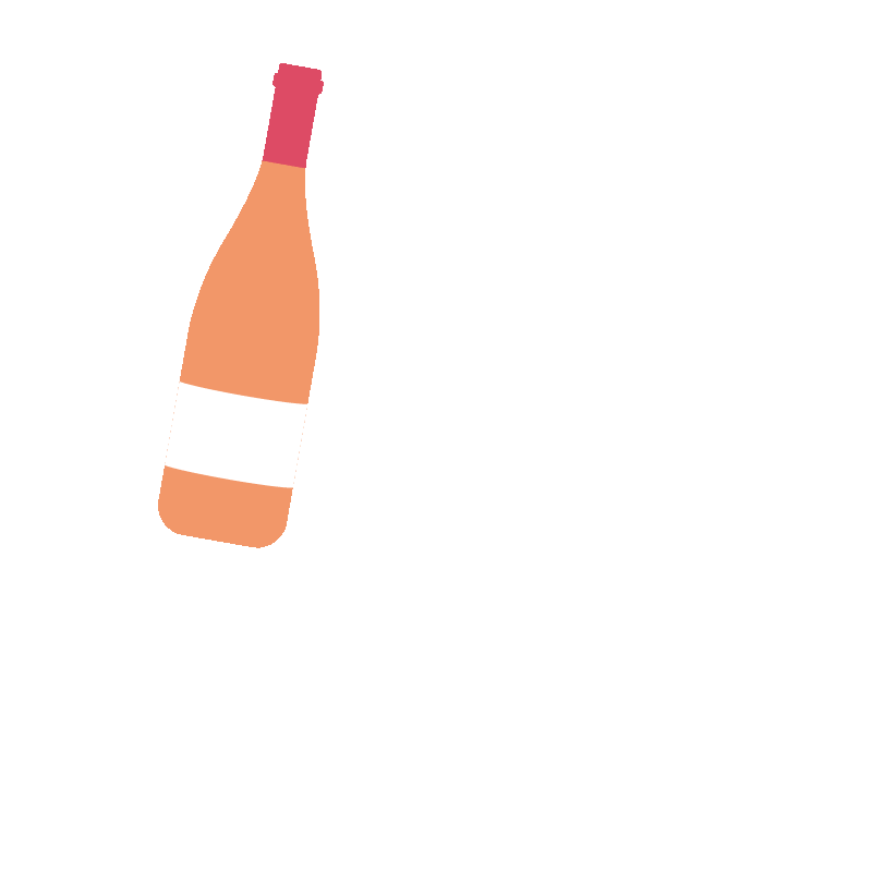 Party Pink Sticker by TheStoneleigh
