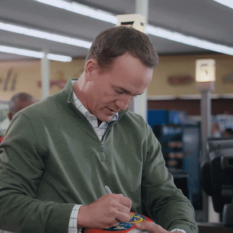 Looking Good Peyton Manning GIF by Tide