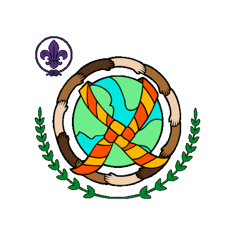 Peace Scout Sticker by World Scouting