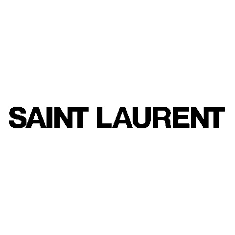 Logo Sticker by SAINT LAURENT