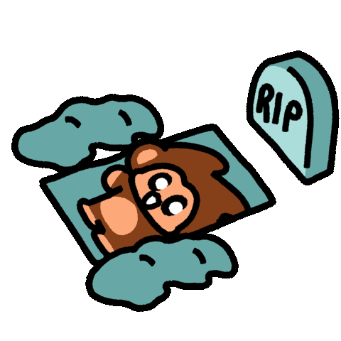 Rest In Peace Goodbye Sticker