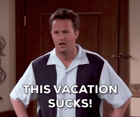 Season 9 Vacation GIF by Friends