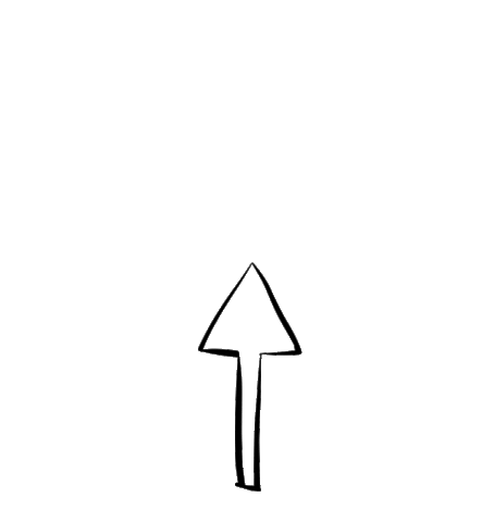 Arrow Sticker by Story TLRS