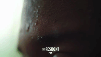sweating the resident GIF