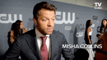 misha collins what GIF by TV Guide