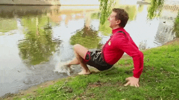 Cold Water Reaction GIF by The Wiggles