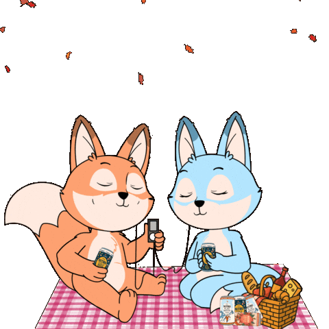 Seasons Change Vibes Sticker by Raposa Coffee
