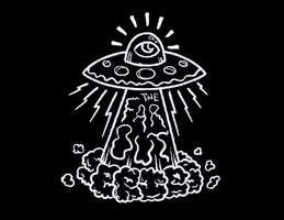 Aliens Aluminati Skateboards GIF