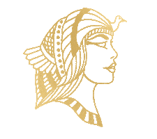 Egypt Cleopatra Sticker by Satin Naturel