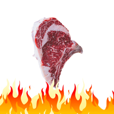 Hungry Fire Sticker by Jose Javier López