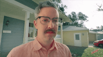 No Way Mustache GIF by Mountain Dew