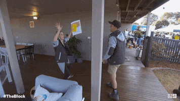 Celebrate Channel 9 GIF by The Block