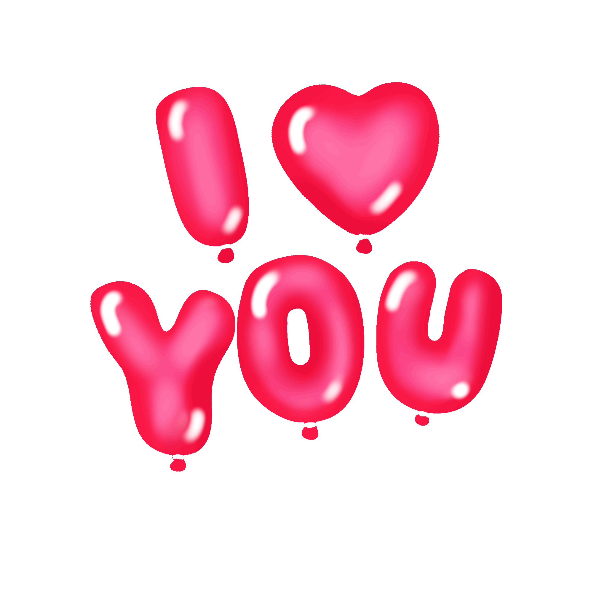 I Love You Hearts Sticker By Bianca Bosso For Ios Android Giphy