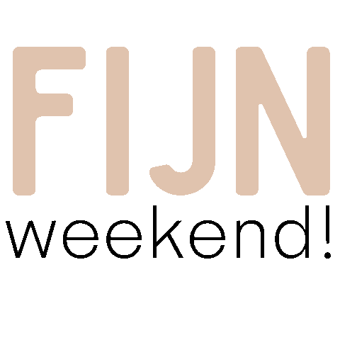 Weekend Plan Sticker by bloemenatelierrianne