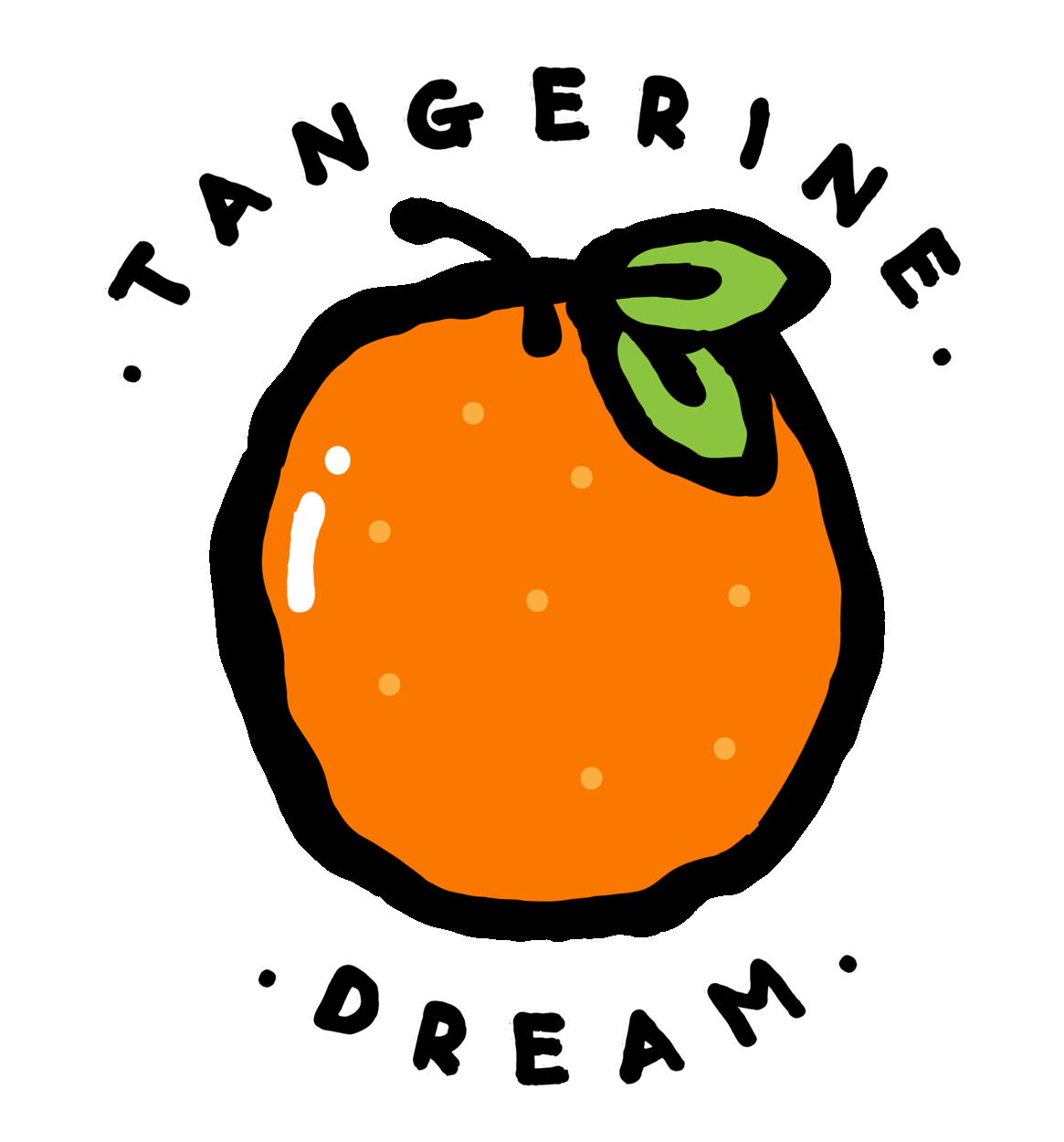 Tangerine Dream Sleep Sticker by Darren John for iOS & Android GIPHY