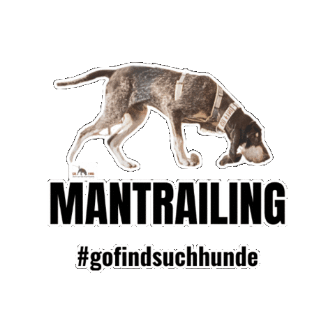 Dog Hund Sticker by GO FIND Suchhunde