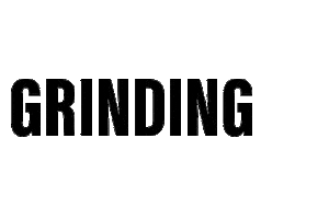 Gains Grinds Sticker by GAINS+GRINDS