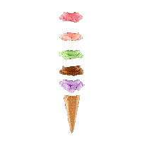 Waffle Keyfs Sticker