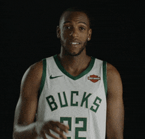 khris middleton milwaukee bucks reaction pack GIF by Milwaukee Bucks