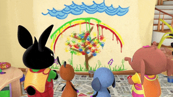 Rainbow Song GIF by Bing Bunny