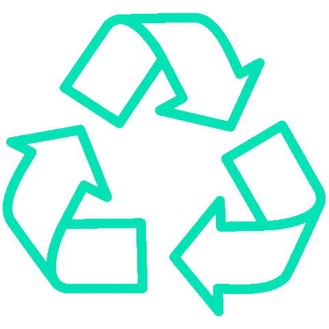 Recycle Thrift Sticker by Kringwinkel