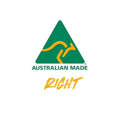 Made In Australia Sticker by Australian Made
